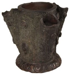 19th-C. French Faux-Bois Planter