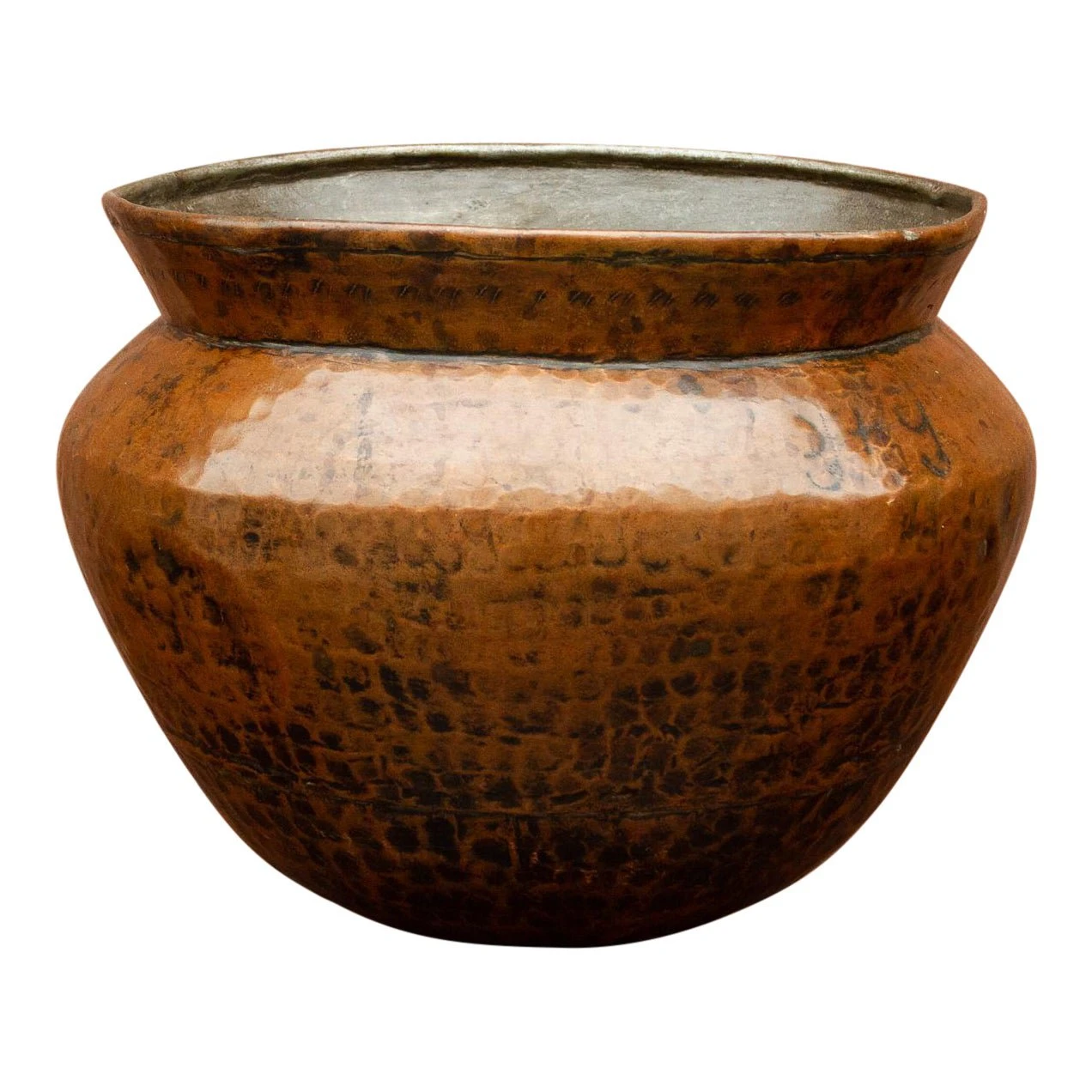 Antique English Copper Pot 3 Antique English Copper Pot