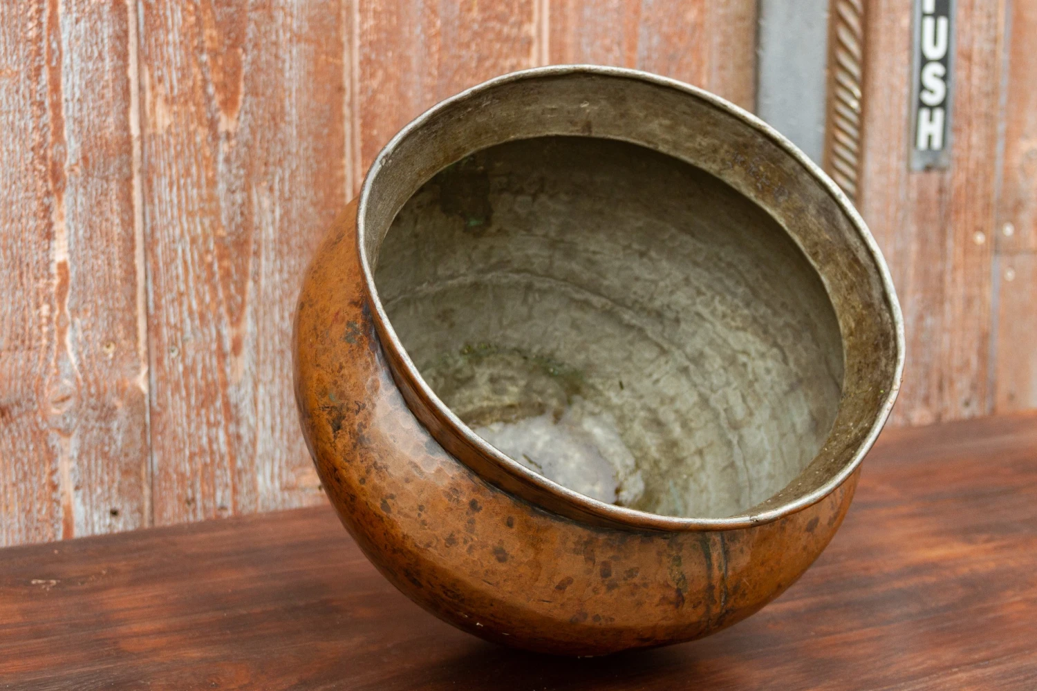 Antique English Copper Pot 7 Antique English Copper Pot - Image 5