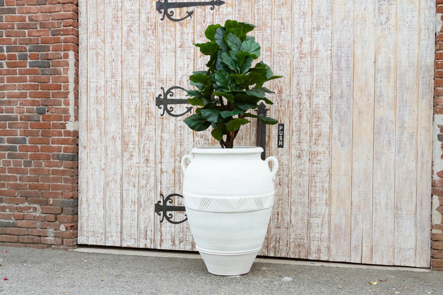 Large Greek Terra-Cotta Garden Planter 6 Large Greek Terra-Cotta Garden Planter - Image 4