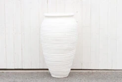 Tall Terracotta White Planter -Outdoor Home Shop vmf vendor KWY 4942102 1674083662821 258941