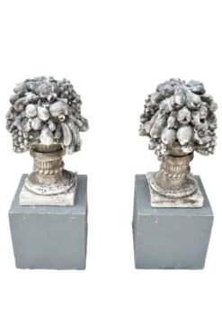 English Cast Stone Garden Compotes, Pr
