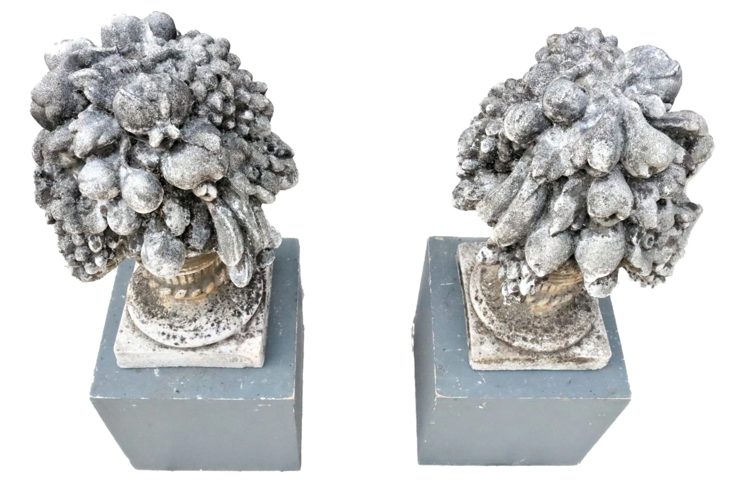 English Cast Stone Garden Compotes, Pr 6 English Cast Stone Garden Compotes, Pr - Image 4